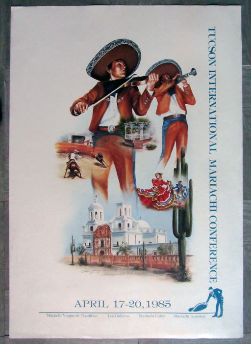 Tucson International Mariachi Conference Poster 1985