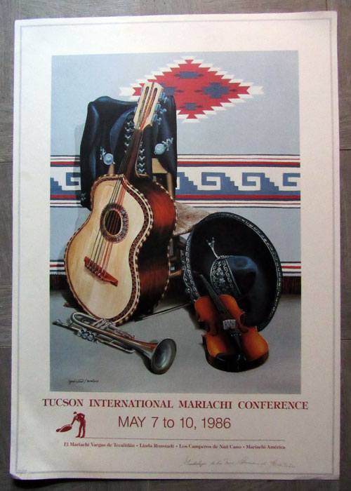 Tucson International Mariachi Conference Poster 1986