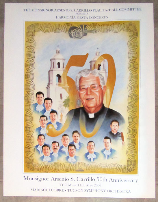 Monsignor Arsenio Carrillo 50th Anniversary Poster