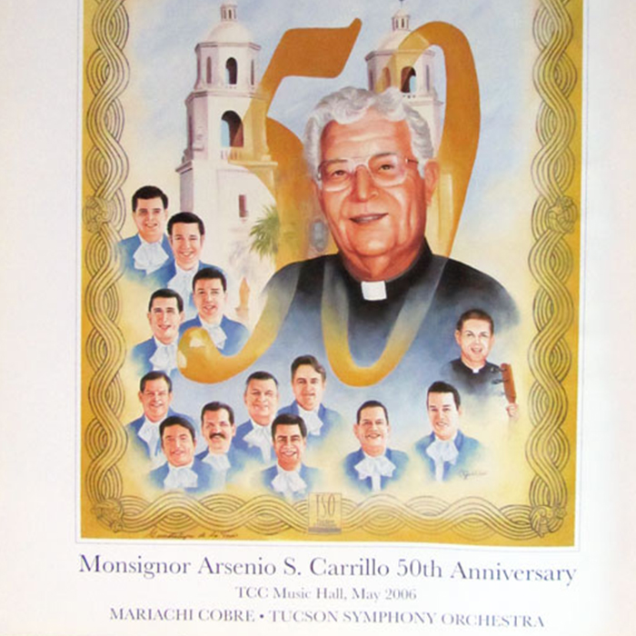 Monsignor Carrillo 50th Anniversary Poster